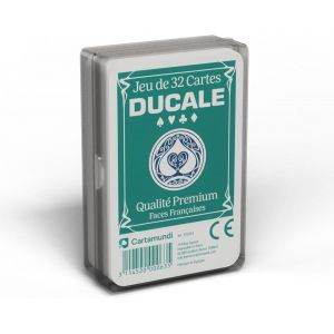 Ducale Origine - Jeu De 32 Cartes - Jeu De Belote - Boîte Plastique[Z942] - Neuf