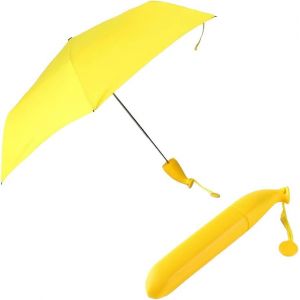 ERSHI-Parapluie Banane, Pliable, Coupe-vent, Voyage, Citronier[1934] - Neuf