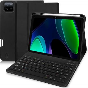 Keyboard Case For Xiaomi Pad 6/Pad 6 Pro, Azerty Keyboard Case Compatible With Xiaomi Pad 6/Xiaomi Pad 6 Pro 11 Inch 2023, Protection Case For Xiaomi Pad 6/Xiaomi Pad 6 Pro 11 Inches - Neuf
