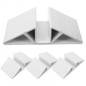 Lot De 4 Rainures De Renfort Triangulaires Pour Barrieres De Securite Pour Bebe Et Enfant - Neuf