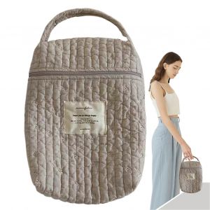 Organisateur De Couches Pour Table A Langer, Organisateur De Sac A Langer, Sac A Langer Matelasse En Coton - Neuf