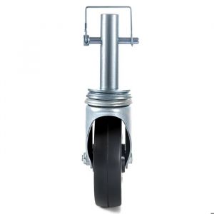 Roulettes Pivotantes en Caoutchouc pour &Eacute;chafaudage-Duoku-12 cm-avec Double Verrouillage-Lot de 4-Capacit&eacute; de Charge 127 kg par Roue - Neuf