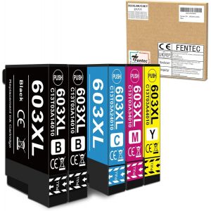 ERYI-Cartouche Epson Xp4155 Xp-4150 Xp-2155 Xp3155 Xp3150 603Xl Encre Pour Epson 603 Xl Pour Cartouche Epson Xp-4155 Xp-3150 Xp4150 Xp-4100 Xp-2100 Xp-3100 Wf-2870 Wf-2810 Wf-2830 Wf-2835 Wf-2850 - Neuf