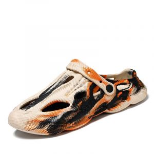 Pantoufles D'été Souples Pour Hommes Et Femmes,Chaussures D'extérieur À Trous,Toboggan Non-Ald,Souliers Ajourés Personalisés De Styliste,De 36 À 45 - Neuf