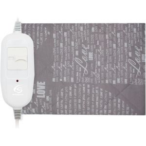 JGD-Coussin chauffant &eacute;lectrique 30x40cm, 100% coton, 2 modes de chaleur, soulage les douleurs du cou et des &eacute;paules, chauffe-dos, douleurs menstruelles, tapis chauffant - Neuf