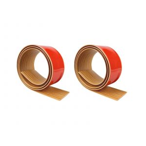 Bande De Transition Autocollante Imitation Bois Pour Plancher - Lot De 2, Marron, 1 M - Neuf