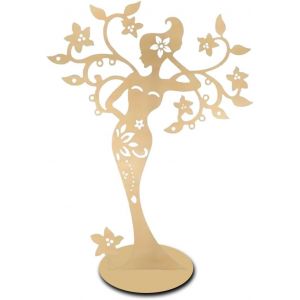 Mevronisshop-Arbre &Agrave; Bijoux En Bois, Porte Boucles D'oreilles Et Bijoux, Support Boucle D'oreille, Rangement Boucle D'oreille, Pr&eacute;sentoir Arbre &Agrave; Bijoux, Boite &Agrave; Bijoux Pour Femmes, Cadeaux Uniques - Neuf