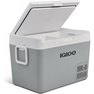 CHECARZHN--NO1-I 60 Glacière À Compresseur 59 Litres, 12/24 V Et 230 V, Mini-Réfrigérateur -18 °C À 20 °C Pour Voiture, Camion, Bateau, Camping-Car Et Pr De Courant. - Neuf