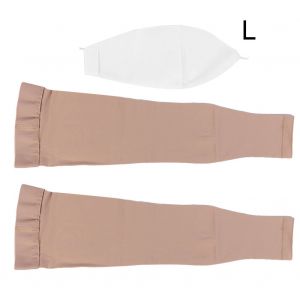 Chaussettes De Compression Pour Prevenir Les Varices, Chaussettes De Maintien Ouvertes Pour La Cuisse, Taille L - Neuf