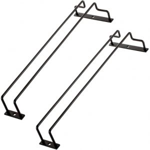 SJZG-Lot De 2 Supports &Agrave; Verres &Agrave; Vin &Agrave; Suspendre Sous Une &Eacute;tag&egrave;re - 35,5 Cm - Pour Armoire, Cuisine, Bar - Neuf
