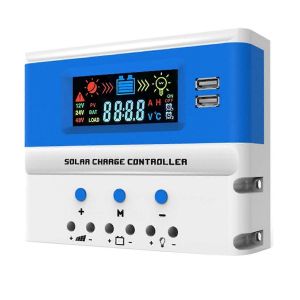 R&eacute;gulateur de charge solaire PWM 30A 12V 24V R&eacute;gulateur PV automatique - Neuf
