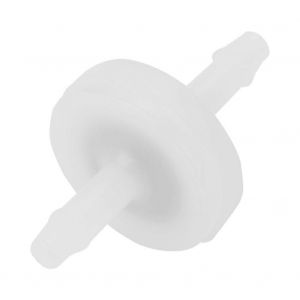 Clapet anti-retour en ligne unidirectionnel en PVDF pour l'air liquide de gaz combustible (1/8"") - Neuf