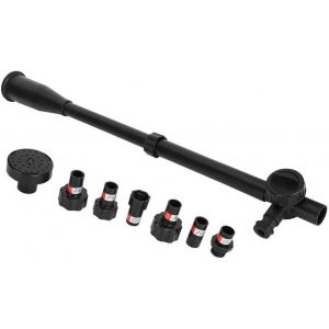 Mevronisshop-8 Pcs Multifonction Aquarium Fish Tanks &Eacute;tang Pompe Fontaine Fontaine Pulv&eacute;risateur Buse Tube Kit Accessoires Jardin Fontaine Fontaine &Eacute;tang Kit - Neuf