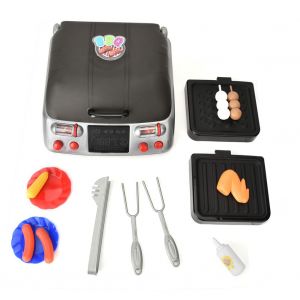 Barbecue Portable Pour Enfants, Jeu De Role, Jouet D'exterieur (Noir) - Neuf