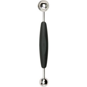 Eryi-Good Grips ¿ Cuillère À Pomme Parisienne Double - Cuillère À Melon En Inox - Noir ,16ounce - Neuf