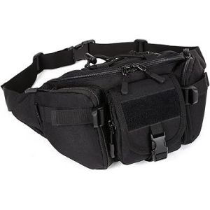 Sac banane tactique militaire Molle pour la marche, la course, la randonnée, le camping, l'escalade, le trekking et la chasse - Neuf