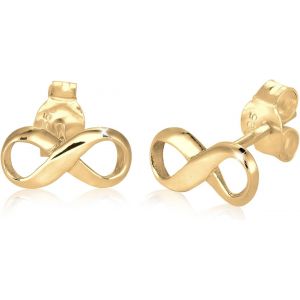Boucles D'oreilles Pour Dames En 925 Argent Infini - Neuf