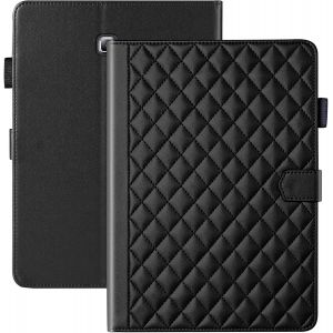 Coque Pour Samsung Galaxy Tab A 10.1 Pouces 2016 Sm-T580/T585/T587 Business Cuir Pu Tablet Étui Pour Galaxy Tab A6 Avec Fente Pour Carte Fonction Stand Noir.[F2771] - Neuf