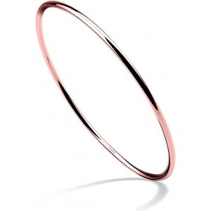 Eryi-Bracelet Poli Fin En 925 Argent 2mm Large, Ensemble 1/2/3 Empilable 60 65 68mm Diamètre Jonc De Manchette Rond Lisse Plein Simple Classique Diy Pour Femme - Neuf