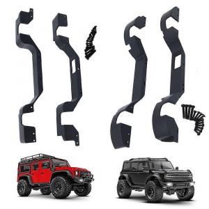 Pour TRX4M voiture d'escalade Refit Doublure d'aile avec vis réglées pour Traxxas TRX-4M Defender ou Bronco 1/18 RC Car Upgrade Accessories - Neuf