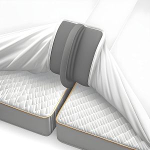 Ulteronixshop-Pont d'amour pour matelas avec housse de couette 180x200cm, antid&eacute;rapant, cale-matelas et remplisseur de fente pour matelas, solution pratique pour lits doubles <3 min fix&eacute; - Neuf