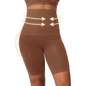 Short Amincissant Taille Haute Pour Femme Brassi&egrave;re Coton Allaitement Soutien Gorge Dos Nu Soutient Sans Armature Jeune Fille Femme Invisible Brassiere Noir Blanche Taille M Sous - Neuf