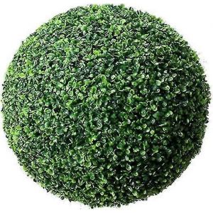 Gazon artificiel Dôme Boule Plantes Boule d'herbe,boule de buis Feuille artificielle Boule topiaire Réaliste Fausse plante Vert Décoration de la maison - Neuf