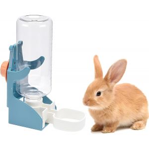Cmws-Distributeur D'eau Automatique Pour Lapin, 500 Ml Distributeur Eau À Suspendre Animaux De Compagnie Pour Lapin, Cochons D'inde, Chinchilla, Hamsters, Écureuil, Furet (Bleu) - Neuf