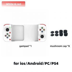 Contr&ocirc;leur De Jeu Extensible Sans Fil D3, Compatible Bluetooth, Pour T&eacute;l&eacute;phones Mobiles, Android Ios, Pc, Manette De Jeu, Commande De Jeu - Neuf
