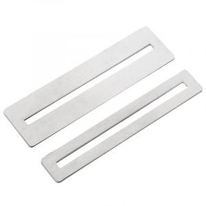 2Pcs / set Metal Guitar Fingerboard Guard Bass Protector Fret Guard Guitar Tool - Neuf