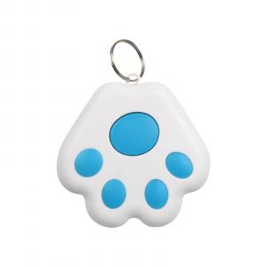 Mini Traqueur Gps Intelligent En Forme De Patte De Chien,Localisateur De Recherche Prédire,Bluetooth,Capteur D'alarme - Blue-B33590 - Neuf