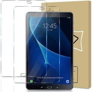 LORANKA-Lot de 2, Verre Tremp&eacute; pour Samsung Galaxy Tab A 10,1 2016 (SM-T580/ T585/ T581),Vitre Protecteur 9H Duret&eacute;,Film Protection &eacute;cran Compatible avec Samsung Galaxy Tab A 10.1 Pouces - Neuf