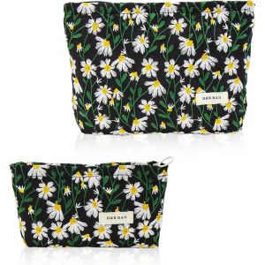 Lot De 2 Petites Trousses De Maquillage, Noir , Noir - Neuf