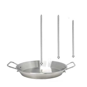 Support de cuisson vertical pour gyros, accessoire de barbecue avec 3 pointes amovibles - Neuf