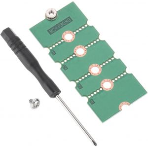 KALANKA-Adaptateur d'extension de Longueur M.2+ M.2 NGFF/NVME 2230, 2242, 2260, 2280 Support de Carte de Support d'extension SSD Polyvalent Vert - Neuf