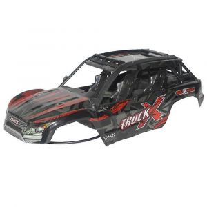 Coque De Carrosserie De Voiture Rc Pour Xinlehong 9137 9137 1/16 Rc Voiture Pi&egrave;ces De Rechange Accessoires, Rouge - Neuf