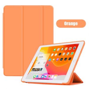 Housse universelle tablette tactile,Pour 2025 pour iPad 7 8 9th 10.2 étui magnétique,orange - Neuf