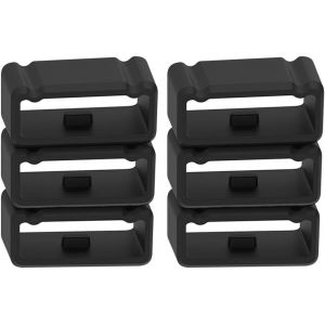 Anneau De Fermeture Compatible Avec Garmin Fenix 3/Fenix 3 Hr - Bracelet De Montre De Sport En Silicone Avec Boucle S&eacute;curis&eacute;e - Neuf