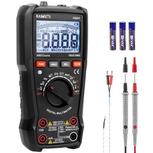 MEVRONISSHOP-Multim&egrave;tre Num&eacute;rique TRMS 4000 Comptes, Multim&egrave;tre Professionnel, Testeur Electrique, Mesure de Tension/Courant CA/CC R&eacute;sistance Capacit&eacute; Diode Fr&eacute;quence Temp&eacute;rature et S&eacute;quence de Phase - Neuf