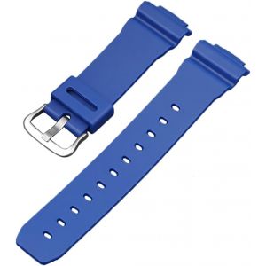 KAL-16Mm Bandes En Nylon Compatibles Avec Casio Ga-100/110/120/400/700 Dw-5600, Gw-M5610, Dw-6900, Ga-2100 - Neuf