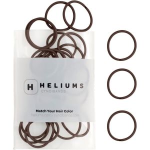 Petits &Eacute;lastiques Cheveux - Noir - 2,5 Cm, 2 Mm Pour Cheveux Fins Et Enfants -Convient Pour Queue De Cheval Avec Des Coloris Neutres - Lot De 48 - Neuf