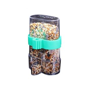 Distributeur Automatique D'eau Et De Nourriture Pour Perroquets De 220 Ml - Durable, Facile À Installer, Idéal Pour L'approvisionnement En Nourriture Et En Eau - Neuf