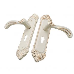 HJLIAN Serrures silencieuses en bois pour portes interieures vintage, ensemble de serrures de securite pour la maison - Neuf