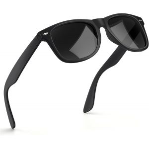 Lunettes De Soleil Homme Polarisées Pour Hommes Et Femmes Protection Style Classique Lunettes Ultralégères Verres Anti-Reflets Conduite Pêche Sports Avec Lunettes De Soleil - Neuf