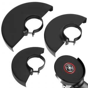3 Pcs Capot de protection pour Meuleuse d'angle, Couverture de Protecteur de Meuleuse d'Angle, Housses de Protection pour Meuleuse d'Angle 150 125 115 Accessoires (Trou Intérieur 43 mm) - Neuf