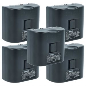 vhbw 5x Pile compatible avec Daitem 686-21W - D21, 470-29X, 495-21X, 701-21X, 700-16X syst&egrave;me d'alarme (14500mAh, 3,6V, Li-MnO2) - Neuf