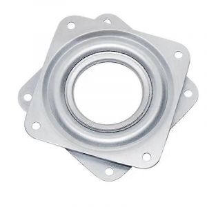 1pc 3 Pouces Robuste Paresseux Roulement Tournant Plateau Tournant Si&egrave;ge Bateau Plaque Pivotante Base 360 Degr&eacute;s Rotation Pr&eacute;sentoir Meubles Quincaillerie - Neuf
