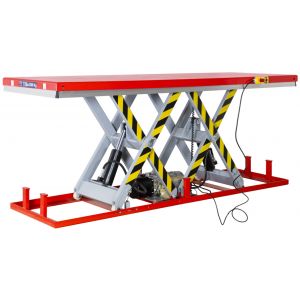 Table &eacute;l&eacute;vatrice electrique 1000MM 2000KG 230V longueur 2500mm MW Tools TPSL2110 - Neuf