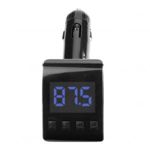 Chargeur De Voiture Q10 Avec Ecran Led, Transmetteur Fm Bluetooth Mains Libres, Lecteur Mp3 - Neuf