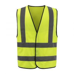 Gilet Haute Visibilit&eacute; Jaune Grande Taille 6xl 7xl 8xl Gilet De Signalisation Gilet De S&eacute;curit&eacute; Homme 6xl 7xl 8xl[Z481] - Neuf